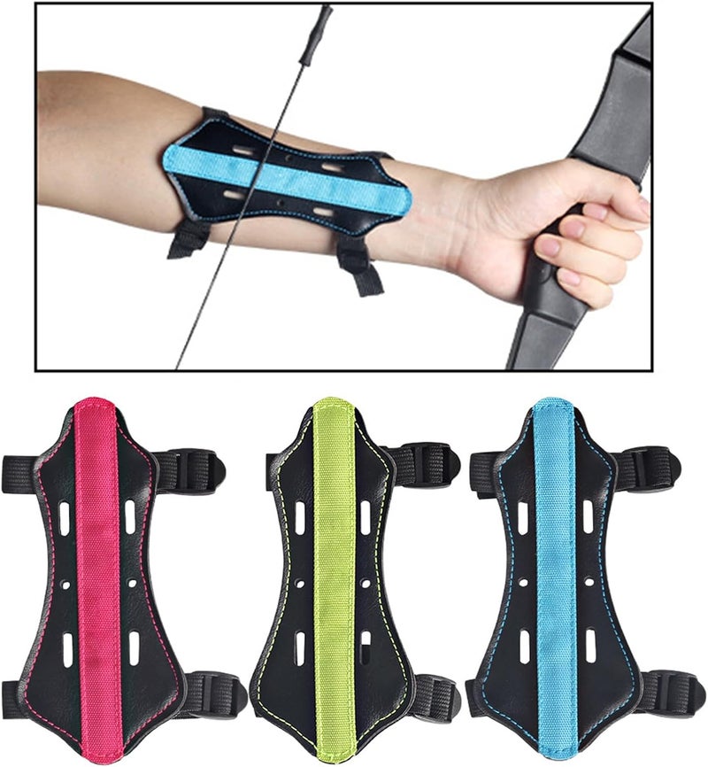 SPONGL Bow Strap,Archerys Armguard Protector Adjustable Forearm Wrist Protector Practice Arm Guard for Youth & Children - Image 2